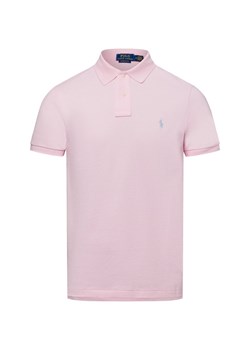Polo Ralph Lauren Męska koszulka polo Mężczyźni Bawełna różowy jednolity ze sklepu vangraaf w kategorii T-shirty męskie - zdjęcie 178635473