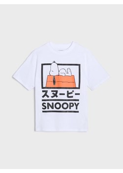 Sinsay - Koszulka Peanuts - szary ze sklepu Sinsay w kategorii T-shirty chłopięce - zdjęcie 178637171