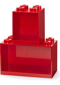 LEGO Regał &quot;Brick&quot; w kolorze czerwonym - 21,5 x 32 x 16 cm ze sklepu Limango Polska w kategorii Meble dziecięce - zdjęcie 178639251