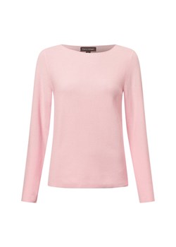 Franco Callegari Sweter damski z dzianiny Kobiety Bawełna różowy jednolity ze sklepu vangraaf w kategorii Swetry damskie - zdjęcie 178641470