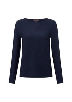 Franco Callegari Sweter damski z dzianiny Kobiety Bawełna granatowy jednolity ze sklepu vangraaf w kategorii Swetry damskie - zdjęcie 178641474