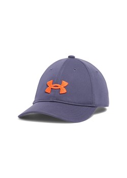 Chłopięca czapka z daszkiem Under Armour Boy's UA Blitzing Adj - niebieska ze sklepu Sportstylestory.com w kategorii Czapki dziecięce - zdjęcie 178643202