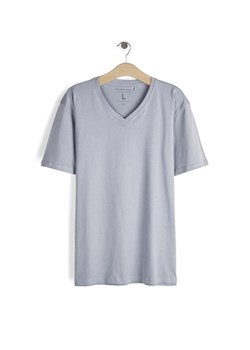 GATE T-shirt basic z bawełny slim fit S ze sklepu gateshop w kategorii T-shirty męskie - zdjęcie 178644001