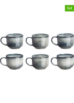 Björn Kubki jumbo (6 szt.) "Zen" w kolorze szarym - 400 ml ze sklepu Limango Polska w kategorii Kubki - zdjęcie 178644313