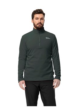 Jack Wolfskin Bluza polarowa &quot;Taunus&quot; w kolorze zielonym ze sklepu Limango Polska w kategorii Bluzy męskie - zdjęcie 178644713