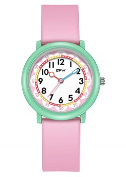 Techkidz Zegarek kwarcowy w kolorze jasnoróżowym - 6+ ze sklepu Limango Polska w kategorii Biżuteria i zegarki dziecięce - zdjęcie 178644852