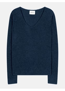 Perfect Cashmere Kaszmirowy sweter &quot;Shannon&quot; w kolorze granatowym ze sklepu Limango Polska w kategorii Swetry damskie - zdjęcie 178645811
