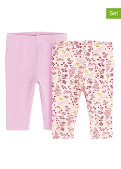 COOL CLUB Legginsy (2 pary) w kolorze jasnoróżowo-kremowym ze sklepu Limango Polska w kategorii Spodnie i półśpiochy - zdjęcie 178645962
