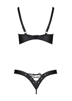 Passion komplet damski bikini Celin, Kolor czarny, Rozmiar S/M, Passion ze sklepu Intymna w kategorii Komplety bielizny damskiej - zdjęcie 178649170