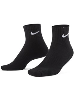 Skarpetki Nike Everyday Cushioned SX7667-010 - czarne ze sklepu streetstyle24.pl w kategorii Skarpetki męskie - zdjęcie 178649784