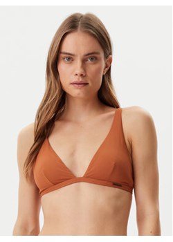 Calvin Klein Swimwear Góra od bikini KW0KW02844 Brązowy ze sklepu MODIVO w kategorii Stroje kąpielowe - zdjęcie 178650774