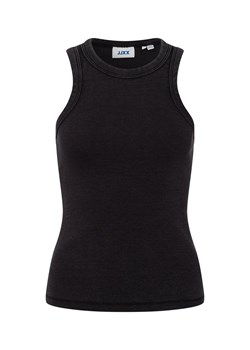 JJXX Top damski - JXForest Kobiety Bawełna antracytowy jednolity ze sklepu vangraaf w kategorii Bluzki damskie - zdjęcie 178651390