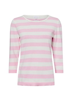 brookshire Sweter damski z dzianiny Kobiety Bawełna różowy w paski ze sklepu vangraaf w kategorii Swetry damskie - zdjęcie 178651402