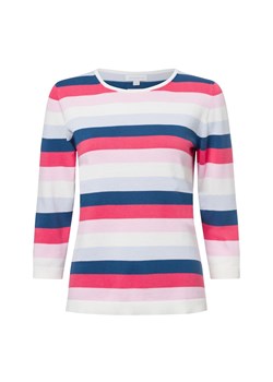 brookshire Sweter damski z dzianiny Kobiety Bawełna różowy w paski ze sklepu vangraaf w kategorii Swetry damskie - zdjęcie 178651404