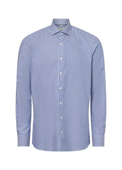 Olymp Level Five OLYMP - Męska koszula biznesowa Mężczyźni Slim Fit Bawełna niebieski w paski - id: 743091-0002-00390 - marki Olymp Level Five - 178651432 Olymp Level Five OLYMP - Męska koszula biznesowa Mężczyźni Slim Fit Bawełna niebieski w paski ze sklepu vangraaf w kategorii Koszule męskie - zdjęcie 178651432