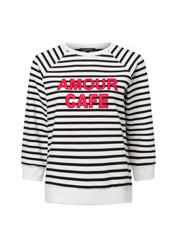 More & More Bluza damska Kobiety Sztuczne włókno biały w paski - id: 752727-0001-00400 - marki More & More - 178651474 More & More Bluza damska Kobiety Sztuczne włókno biały w paski ze sklepu vangraaf w kategorii Bluzy damskie - zdjęcie 178651474