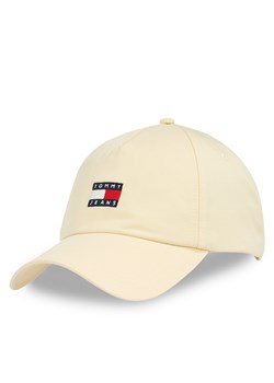 Czapka z daszkiem Tommy Jeans Tjw Heritage Core 5 Panel Cap AW0AW16991 Żółty ze sklepu eobuwie.pl w kategorii Czapki z daszkiem damskie - zdjęcie 178653460