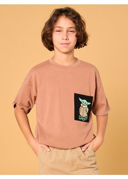 Sinsay - Koszulka Star Wars - brązowy ze sklepu Sinsay w kategorii T-shirty chłopięce - zdjęcie 178654372