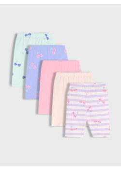 Sinsay - Szorty 5 pack - wielobarwny ze sklepu Sinsay w kategorii Spodenki dziewczęce - zdjęcie 178654440