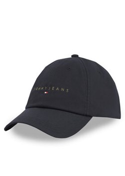 Tommy Jeans Czapka z daszkiem Tjm Linear Logo Cap AM0AM12958 Czarny ze sklepu MODIVO w kategorii Czapki z daszkiem męskie - zdjęcie 178655043