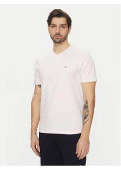 Tommy Hilfiger T-Shirt Essential MW0MW39249 Różowy Regular Fit ze sklepu MODIVO w kategorii T-shirty męskie - zdjęcie 178655221