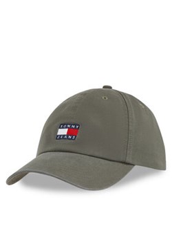 Tommy Jeans Czapka z daszkiem Tjm Heritage Cap AM0AM12020 Zielony ze sklepu MODIVO w kategorii Czapki z daszkiem męskie - zdjęcie 178655310