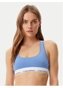 Calvin Klein Underwear Biustonosz top 0000F3785E Niebieski ze sklepu MODIVO w kategorii Biustonosze - zdjęcie 178655421