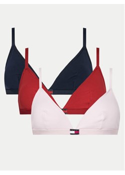 Tommy Hilfiger Komplet 3 biustonoszy UW0UW05747 Kolorowy ze sklepu MODIVO w kategorii Biustonosze - zdjęcie 178655672