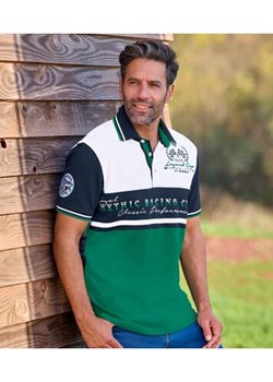 Koszulka polo z piki ze stretchem Rally ze sklepu Atlas For Men w kategorii T-shirty męskie - zdjęcie 178656703