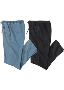 Zestaw 2 par luźnych jeansów Top Comfort ze sklepu Atlas For Men w kategorii Spodnie męskie - zdjęcie 178656732