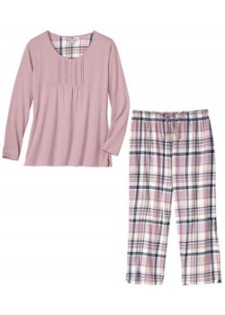 Bawełniana piżama w kratę ze sklepu Atlas For Men w kategorii Piżamy damskie - zdjęcie 178656734
