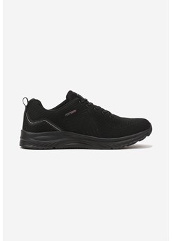 Czarne Buty Sportowe Sznurowane z Miękką Cholewką przed Kostkę Setatia ze sklepu born2be.pl w kategorii Buty sportowe męskie - zdjęcie 178656924