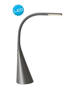 näve Lampa stołowa LED w kolorze srebrnym - wys. 56 cm ze sklepu Limango Polska w kategorii Lampy stołowe - zdjęcie 178657730