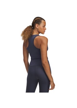 Damski top treningowy Under Armour Motion High Neck Tank - granatowy ze sklepu Sportstylestory.com w kategorii Bluzki damskie - zdjęcie 178661400
