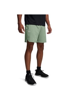 Męskie spodenki treningowe Under Armour Vanish Woven 6in Graphic Sts - zielone ze sklepu Sportstylestory.com w kategorii Spodenki męskie - zdjęcie 178661432