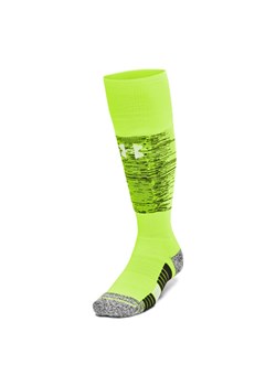 Skarpetki piłkarskie uniseks Under Armour UA Magnetico Pocket 1pk OTC - zielone ze sklepu Sportstylestory.com w kategorii Skarpetki damskie - zdjęcie 178661464