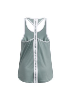 Dziewczęcy top treningowy Under Armour Tech Knockout Tank - zielony ze sklepu Sportstylestory.com w kategorii Bluzki damskie - zdjęcie 178661472
