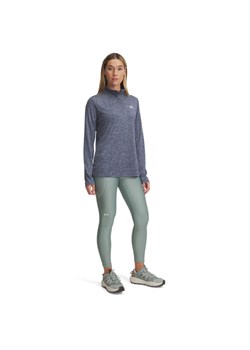 Damskie legginsy treningowe Under Armour Tech Hi Ankle Leg - zielone ze sklepu Sportstylestory.com w kategorii Spodnie damskie - zdjęcie 178661524
