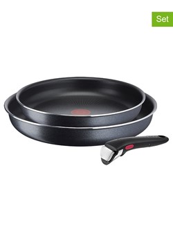 Tefal 3-częściowy zestaw &quot;Ingenio XL Force&quot; w kolorze czarnym ze sklepu Limango Polska w kategorii Garnki - zdjęcie 178664101