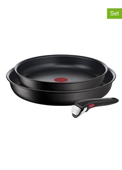 Tefal 3-częściowy zestaw &quot;Ingenio Unlimited&quot; w kolorze czarnym ze sklepu Limango Polska w kategorii Garnki - zdjęcie 178664112