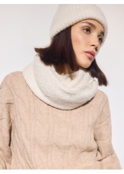Mohito - Kremowy komin - kremowy ze sklepu Mohito w kategorii Szaliki i chusty damskie - zdjęcie 178666874