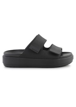 Klapki Crocs Brooklyn Luxe Sandal W 209586-060 czarne ze sklepu ButyModne.pl w kategorii Klapki damskie - zdjęcie 178667840