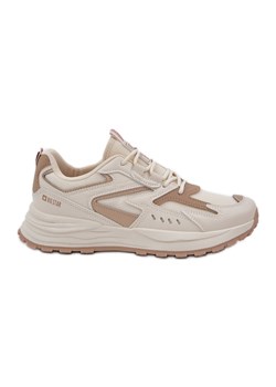 Buty Sportowe Damskie Big Star NN274A096 HI-POLY System Beżowe beżowy ze sklepu ButyModne.pl w kategorii Buty sportowe damskie - zdjęcie 178667974