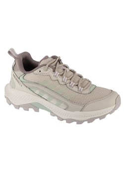 Buty Merrell Speed Strike 2 Mid Ltr Wp J038546 beżowe beżowy ze sklepu ButyModne.pl w kategorii Buty sportowe damskie - zdjęcie 178668132