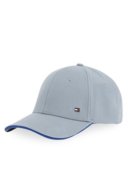 Czapka z daszkiem Tommy Hilfiger Th Corp Flannel 6 Panel Cap AM0AM13164 Szary ze sklepu eobuwie.pl w kategorii Czapki z daszkiem męskie - zdjęcie 178669731