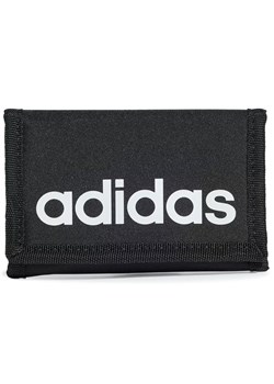 Portfel adidas Sportswear Linear JE8346 - czarny ze sklepu streetstyle24.pl w kategorii Portfele męskie - zdjęcie 178669891