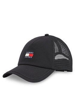 Tommy Jeans Czapka z daszkiem Tjm Heritage Trucker Cap AM0AM13287 Czarny ze sklepu MODIVO w kategorii Czapki z daszkiem męskie - zdjęcie 178670643