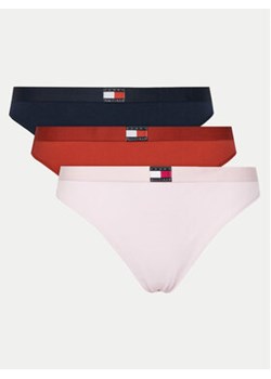 Tommy Hilfiger Komplet 3 par stringów UW0UW05641 Kolorowy ze sklepu MODIVO w kategorii Majtki damskie - zdjęcie 178671251