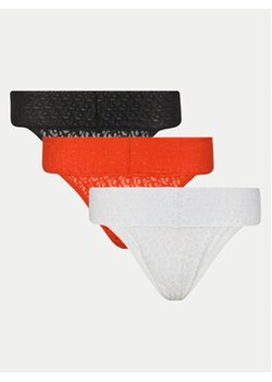 Calvin Klein Underwear Komplet 3 par fig klasycznych LV00QD5305 Kolorowy ze sklepu MODIVO w kategorii Majtki damskie - zdjęcie 178671254