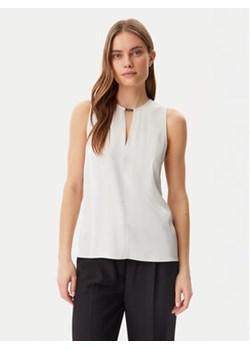 Calvin Klein Top K20K208190 Szary Regular Fit ze sklepu MODIVO w kategorii Bluzki damskie - zdjęcie 178671912